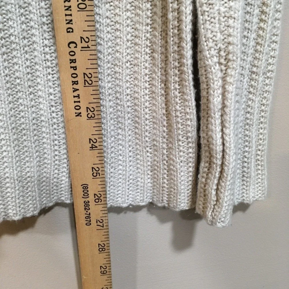 41 Hawthorn Women L Chunky Knit Sweater Cream Heritage Coastal Cottage Fisherman